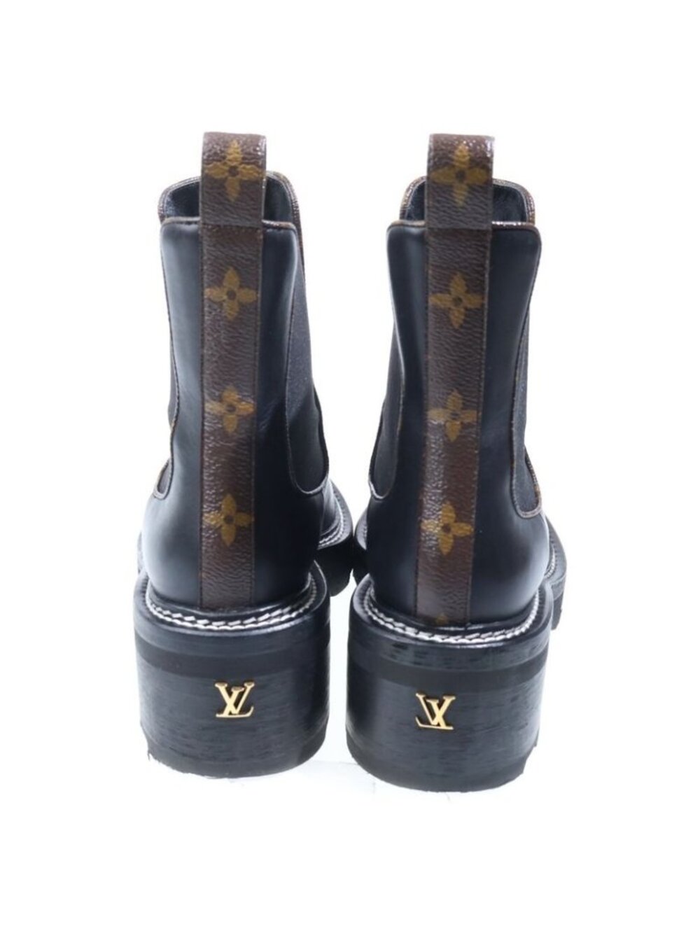 Louis Vuitton Monogram Bobble Line Boots - Picture 3 of 6